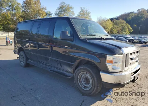 2011 Ford Econoline E350 Super Duty Wagon from USA, damaged, VIN 1FBNE3BL6BDB10888